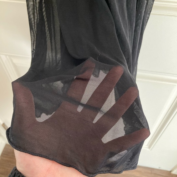 NWOT The Little Bra Company black lace babydoll 28B - Picture 5 of 7